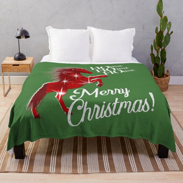 Item preview, Merry Christmas Horse Design, Equestrian Christmas, Horse Holiday designed and sold by LifeCrush.