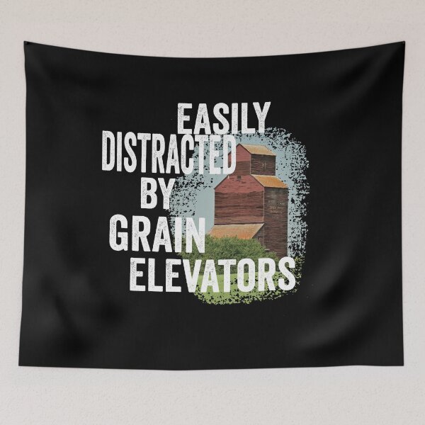 Item preview, Vintage fun; Easily distracted by grain elevators designed and sold by Department61.