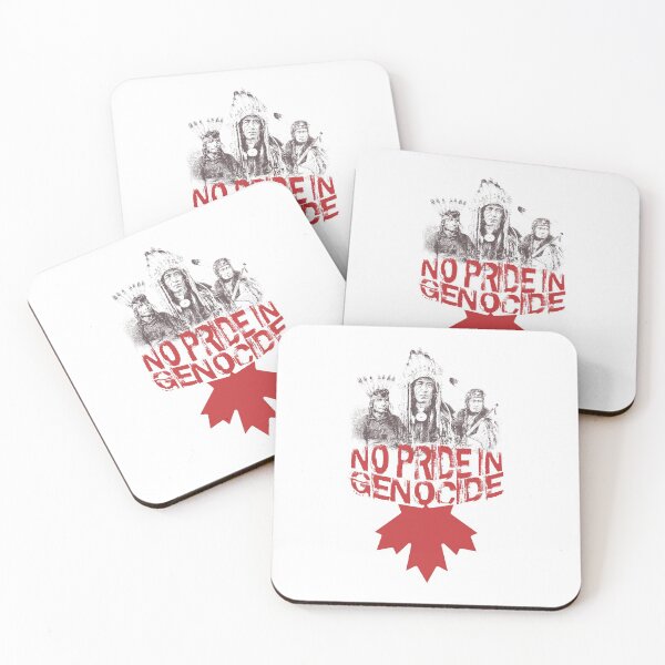 Item preview, No Pride In Genocide - Indigenous Lives Matter - Cancel Canada Day designed and sold by crazycollective.