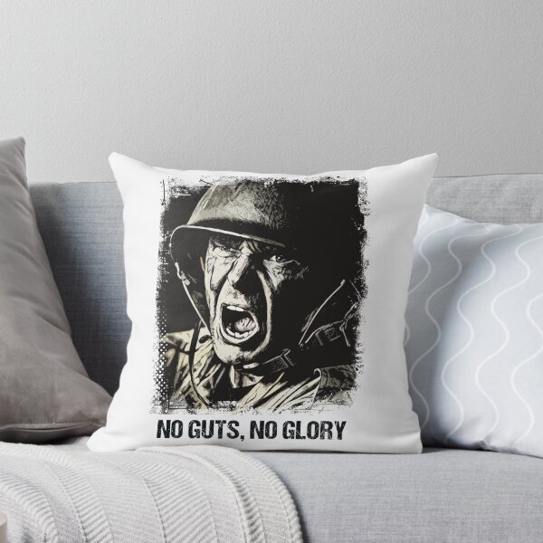 Item preview, NO GUTS NO GLORY Veteran Soldier Vintage GRUNGE Style Artwork War Quote designed and sold by Naumovski.