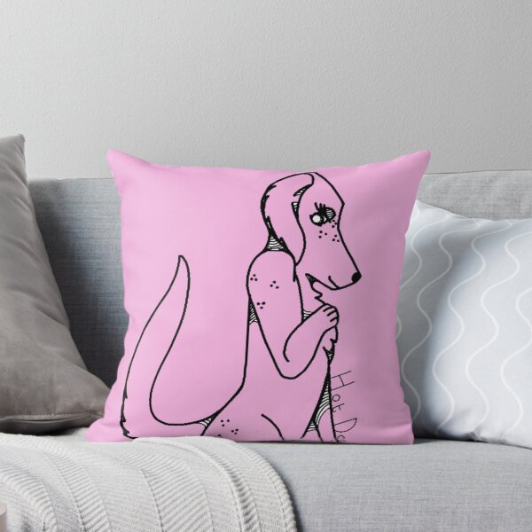 Item preview, light pink, Hot. Dog.  designed and sold by beckyhowling.
