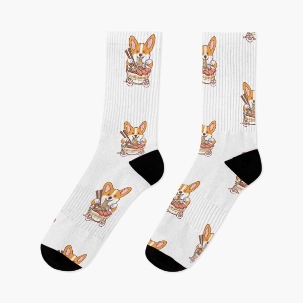 Item preview, Corgi eats ramen designed and sold by Hưng Nguyễn.