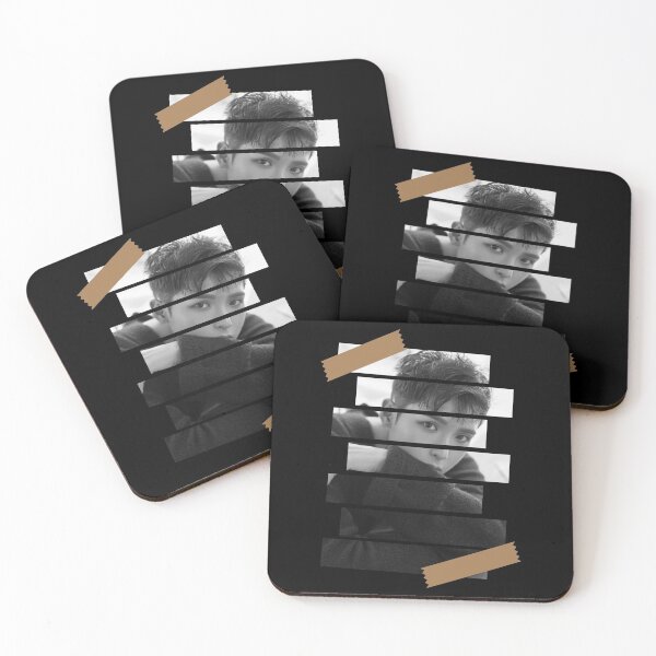 Item preview, Kim Ryeowook Super Junior Ryeowook Korean Kpop Monochrome Stripe Design designed and sold by Piosenka Art.