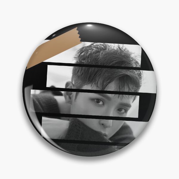 Item preview, Kim Ryeowook Super Junior Ryeowook Korean Kpop Monochrome Stripe Design designed and sold by Piosenka Art.