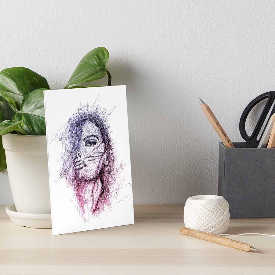 Item preview, Art Board Print designed and sold by Riroro.