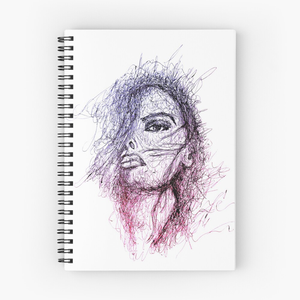 Item preview, Spiral Notebook designed and sold by Riroro.
