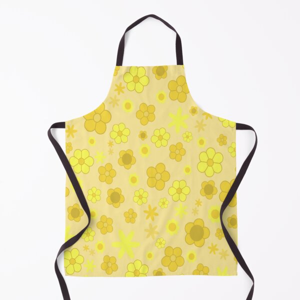 Item preview, Aesthetic Yellow Floral Pattern designed and sold by tellurica.