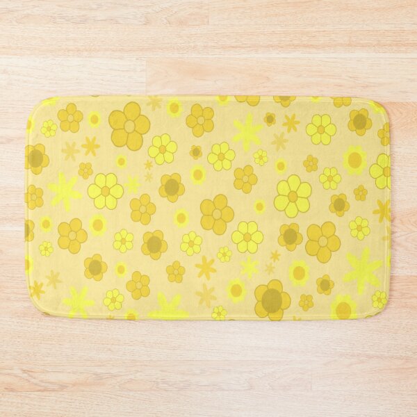 Item preview, Aesthetic Yellow Floral Pattern designed and sold by tellurica.