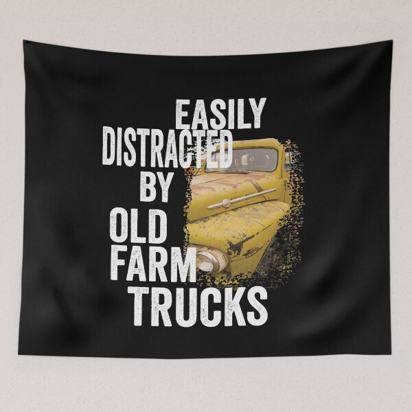 Item preview, Vintage fun; Easily distracted by old farm designed and sold by Department61.