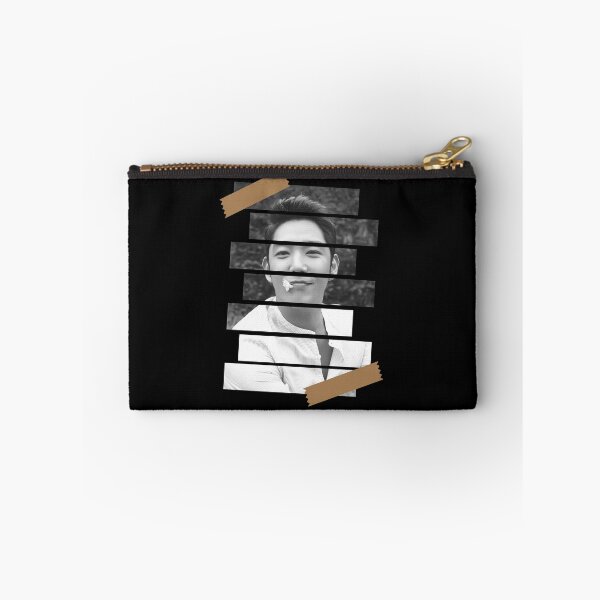 Item preview, Kim Youngwoon Super Junior Kangin Korean Kpop Monochrome Stripe Design designed and sold by Piosenka Art.