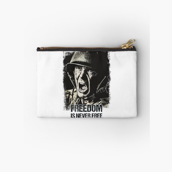 Item preview, Freedom is never FREE Veteran Soldier Vintage Style Artwork Patriotic Quote designed and sold by Naumovski.