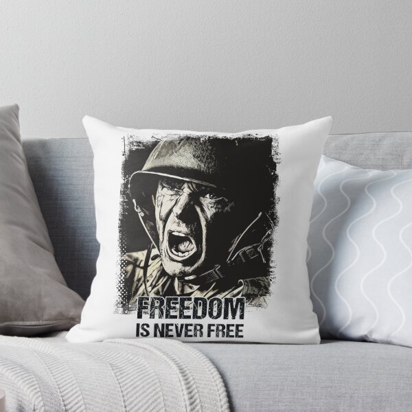 Item preview, Freedom is never FREE Veteran Soldier Vintage Style Artwork Patriotic Quote designed and sold by Naumovski.