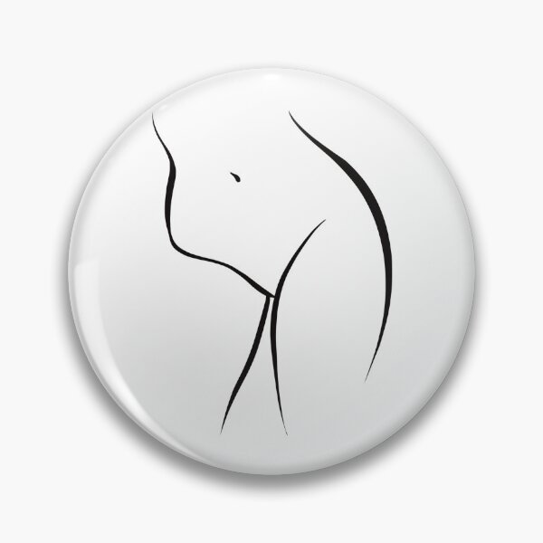 Item preview, Female form curvy designed and sold by Blackstar Design Studio.