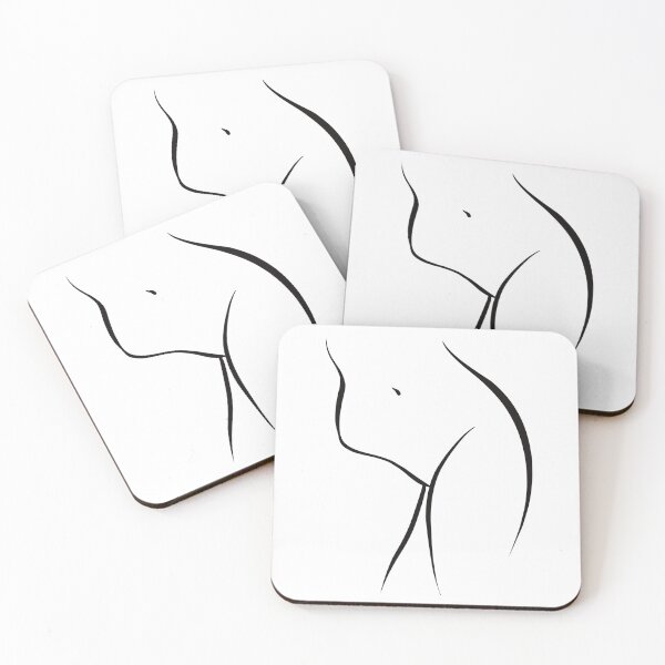 Item preview, Female form curvy designed and sold by Blackstar Design Studio.