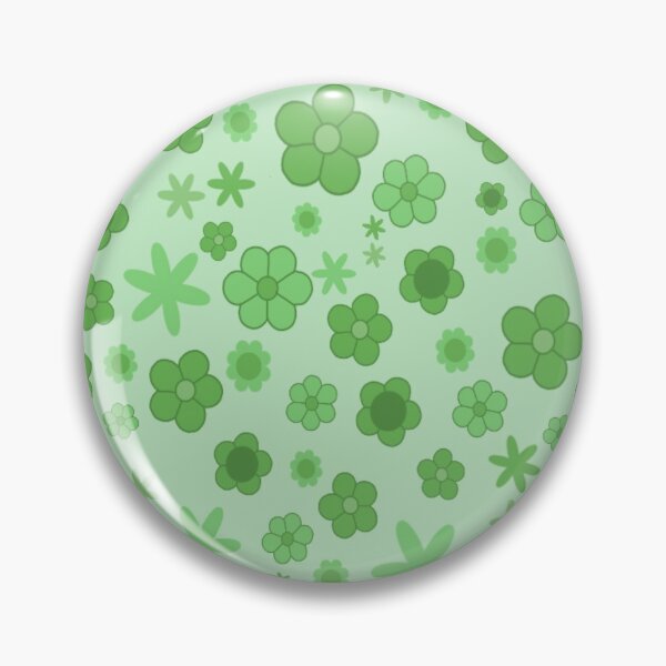 Item preview, Aesthetic Green Floral Pattern designed and sold by tellurica.