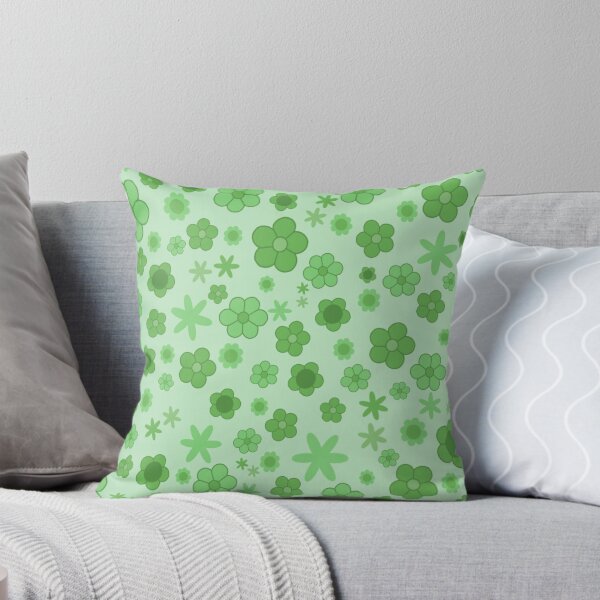 Item preview, Aesthetic Green Floral Pattern designed and sold by tellurica.