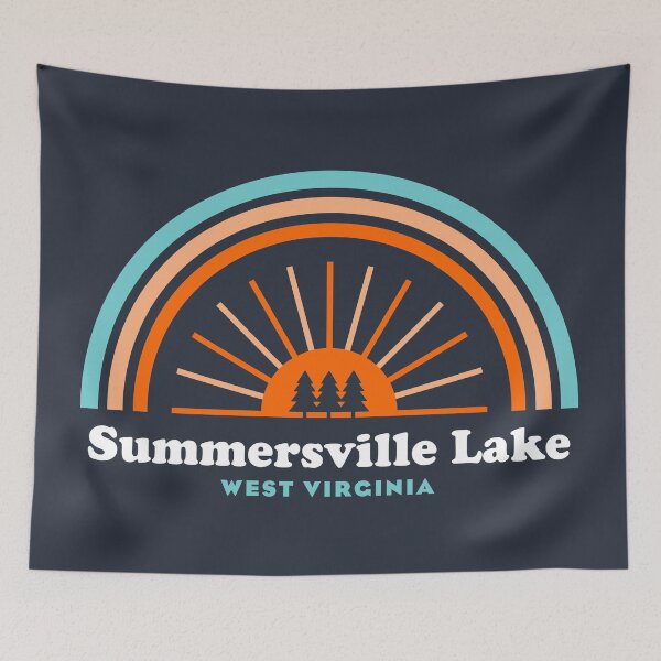 Item preview, Summersville Lake West Virginia Rainbow designed and sold by Esskay Designs.