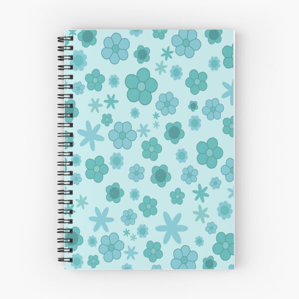 Item preview, Aesthetic Blue Floral Pattern designed and sold by tellurica.