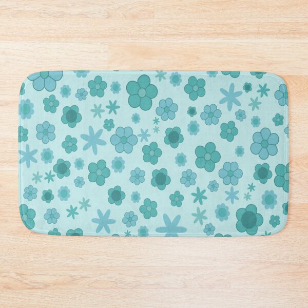 Item preview, Aesthetic Blue Floral Pattern designed and sold by tellurica.