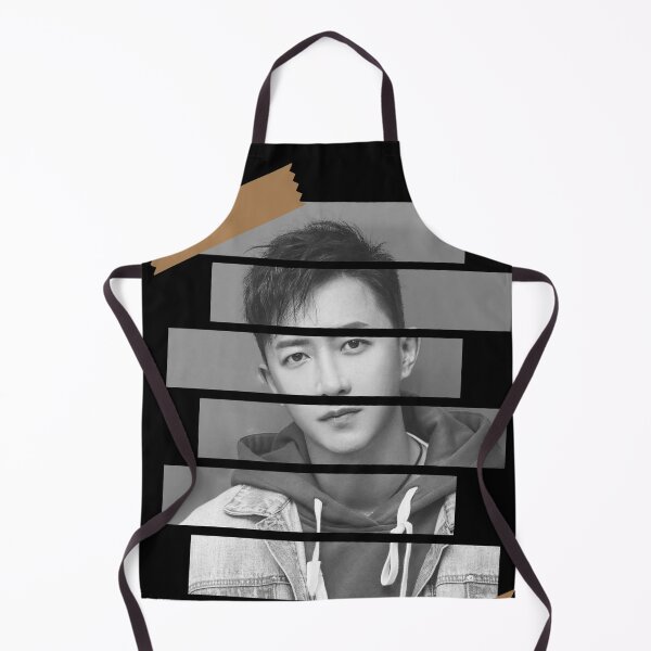 Item preview, Han Geng Super Junior Han Korean Kpop Monochrome Stripe Design designed and sold by Piosenka Art.