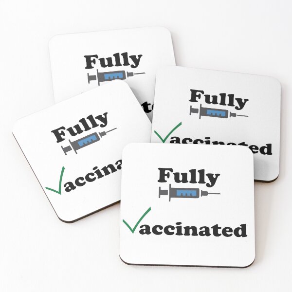 Item preview, Fully Vaccinated. designed and sold by Dolphinstyle.