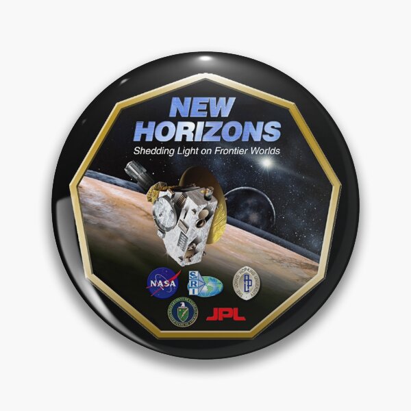 Item preview, New Horizons space probe logo designed and sold by trendistudio.