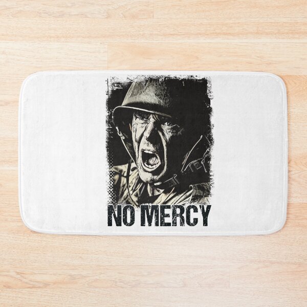 Item preview, NO MERCY Veteran Soldier Vintage Style Artwork Warrior Motto designed and sold by Naumovski.