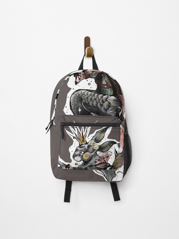 Thumbnail 1 of 3, Backpack, King Rabbit designed and sold by DancinkNeedles.