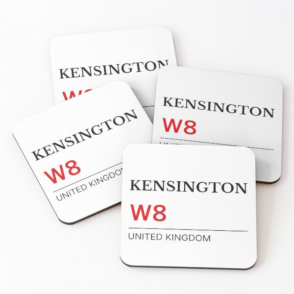 Item preview, Postcode Kensington W8 United Kingdom designed and sold by Yayatachdiyat0.