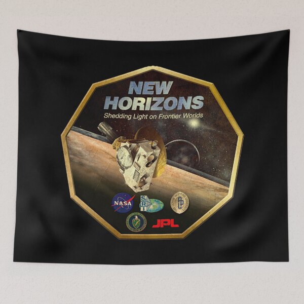 Item preview, New Horizons space probe logo - vintage look designed and sold by trendistudio.