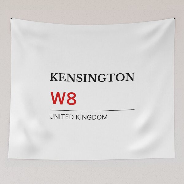 Item preview, Postcode Kensington W8 United Kingdom designed and sold by Yayatachdiyat0.