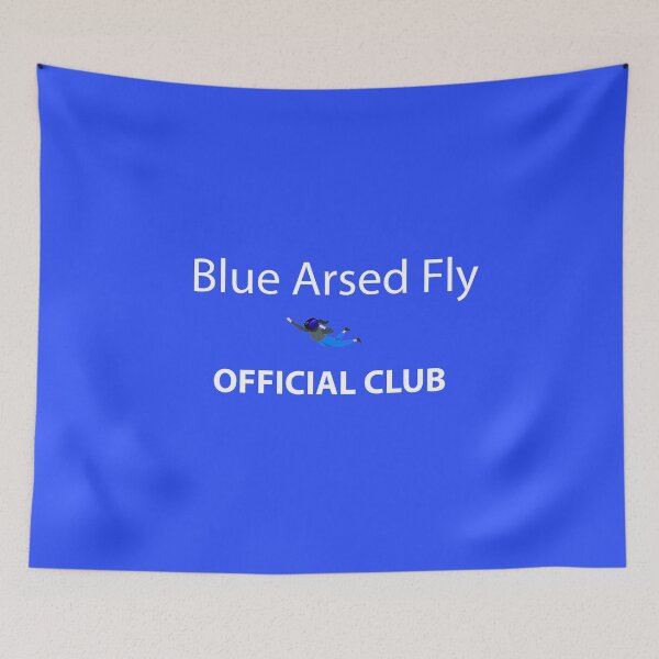 Item preview, Blue Arsed Fly (Official Club) designed and sold by TheLongestRoute.