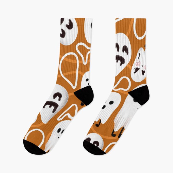 Item preview, Halloween ghost pattern designed and sold by KookiePalette.