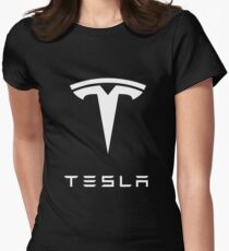 tesla Women's Fitted T-Shirt
