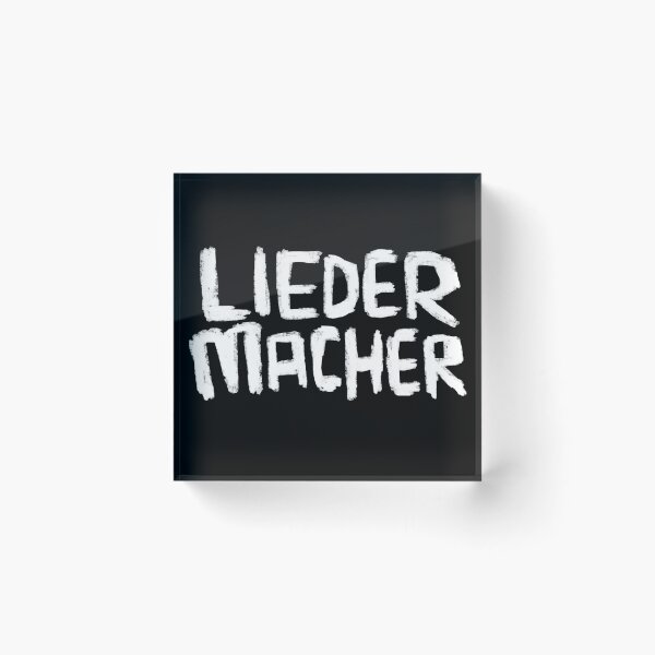 Item preview, German Music: Liedermacher - Singer Songwriter designed and sold by badlydrawnbabe.