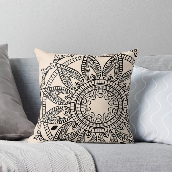 Item preview, Pink Circle mandala. Square mandala. Home decoration designed and sold by soniaaseguin.