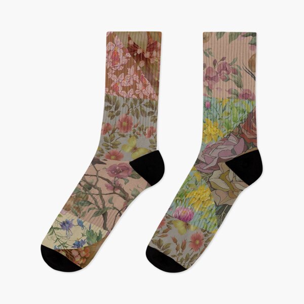 Item preview, Decorative flower patchwork #1 designed and sold by fairytaleprints.