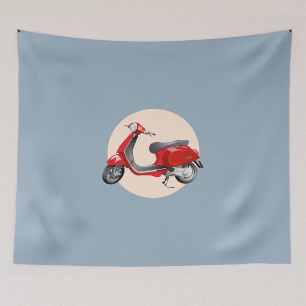 Item preview, Scooty illustration designed and sold by Rohon.