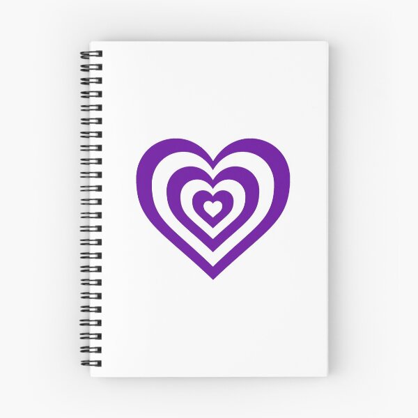 Item preview, White and Violet - Powerpuff Girls Retro Heart designed and sold by Liyanna Baloca.