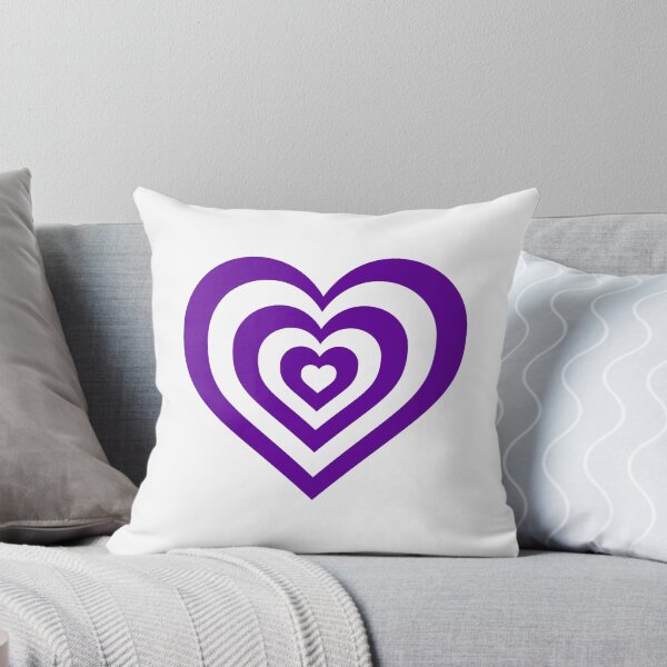 Item preview, White and Violet - Powerpuff Girls Retro Heart designed and sold by Liyanna Baloca.