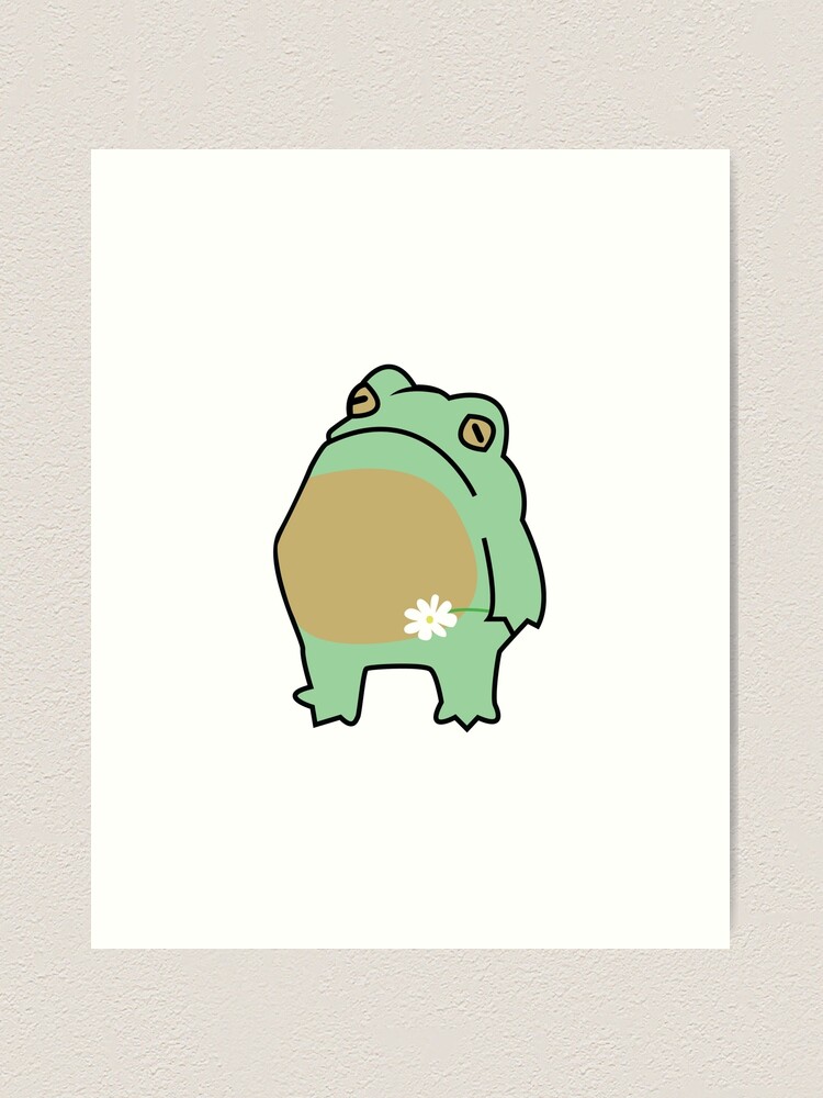 Cute Adorable Kawaii Frog Toad Love Art T-shirt Sticker Gift Gifts