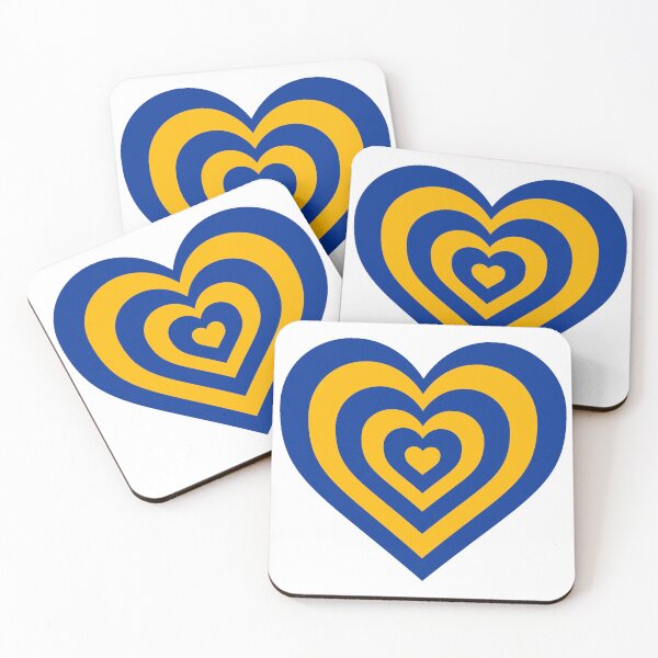 Item preview, Gold and Blue - Powerpuff Girls Retro Heart designed and sold by Liyanna Baloca.