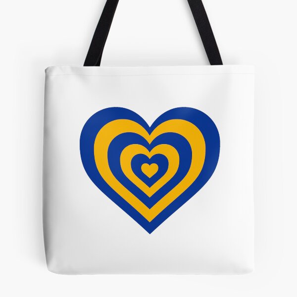 Item preview, Gold and Blue - Powerpuff Girls Retro Heart designed and sold by Liyanna Baloca.