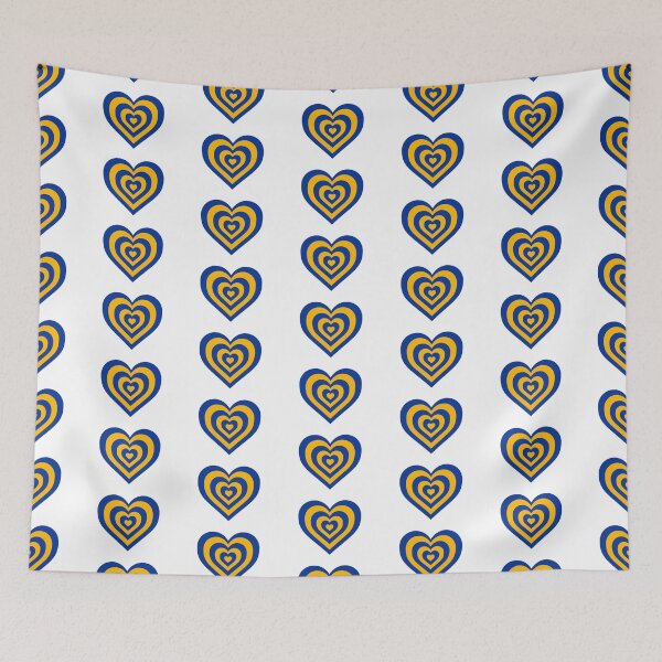 Item preview, Gold and Blue - Powerpuff Girls Retro Heart designed and sold by Liyanna Baloca.
