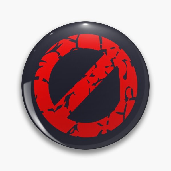 Item preview, Prohibited sign (crossed red circle) grunge everything funny designed and sold by SolidEarthArt.