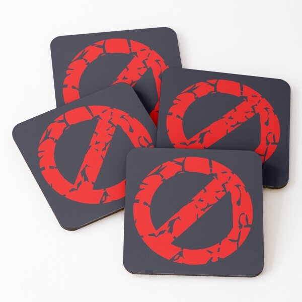 Item preview, Prohibited sign (crossed red circle) grunge everything funny designed and sold by SolidEarthArt.