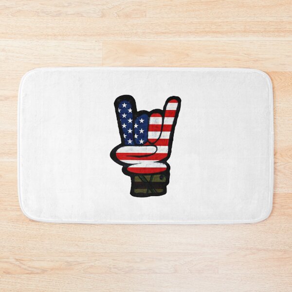 Item preview, Rock On USA hand sign designed and sold by ProArtzilla.