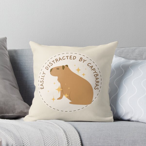 Item preview, Easily Distracted by Capybaras designed and sold by sunnySaraV.