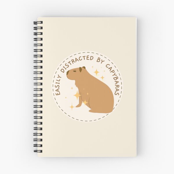Item preview, Easily Distracted by Capybaras designed and sold by sunnySaraV.