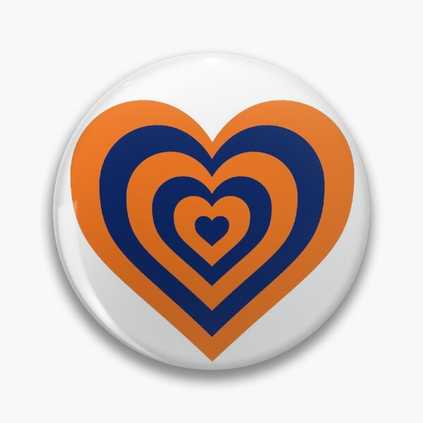 Item preview, Blue and Orange - Powerpuff Girls Retro Heart designed and sold by Liyanna Baloca.